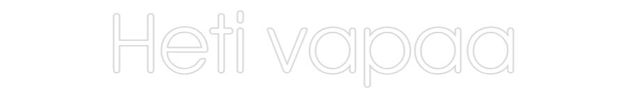 Mukautettu led neon: Heti vapaa