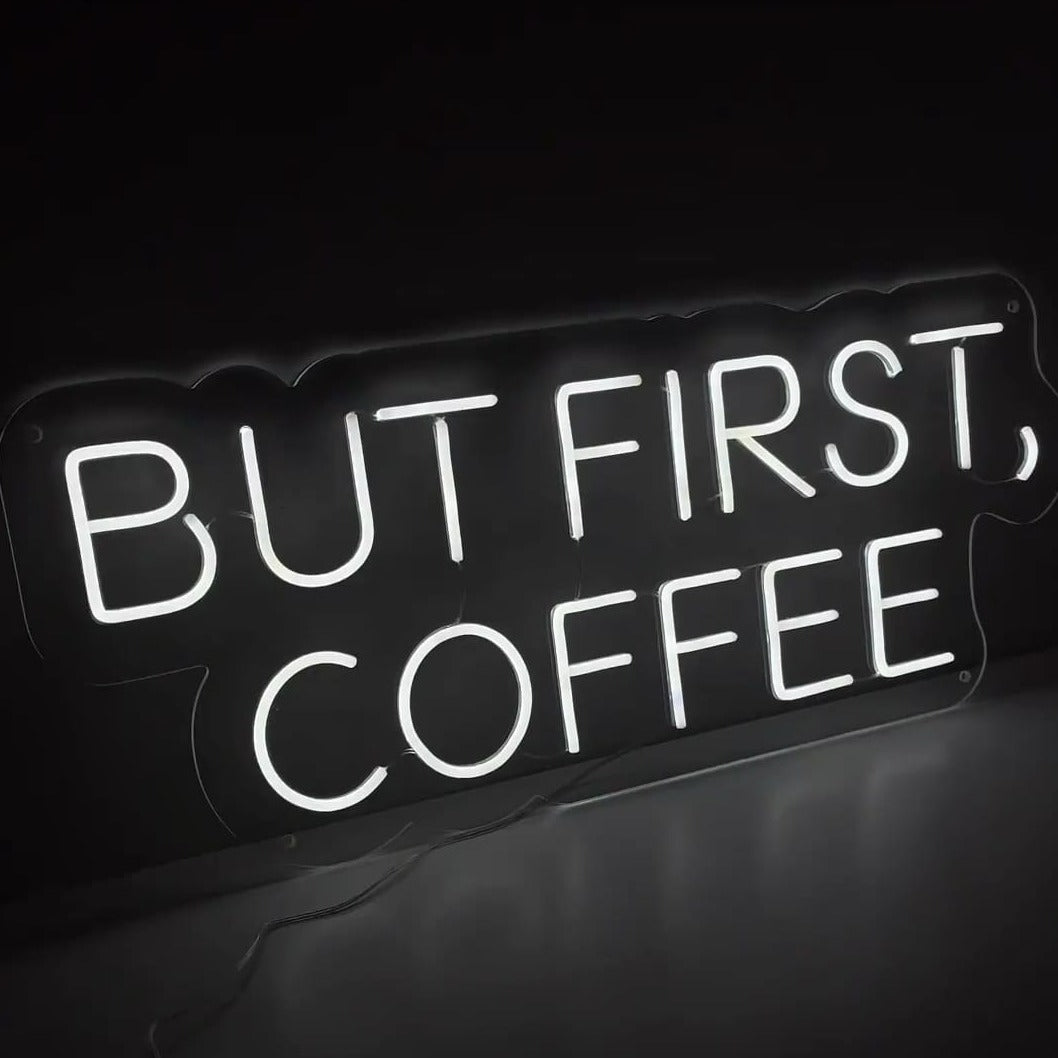 Mutta ensin, Coffee Neon Sign - Art Neon