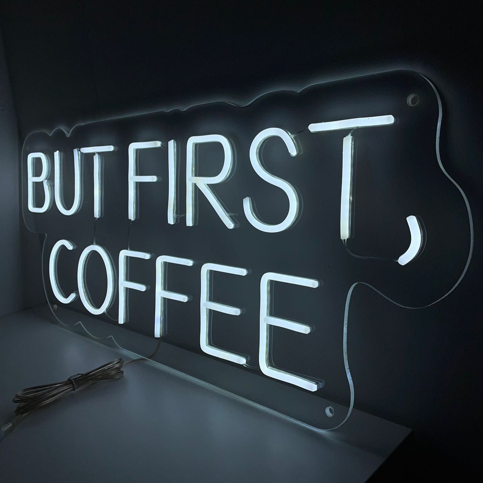 Mutta ensin, Coffee Neon Sign - Art Neon