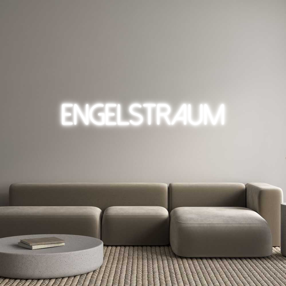 Individuelles Neon: Engelstraum 