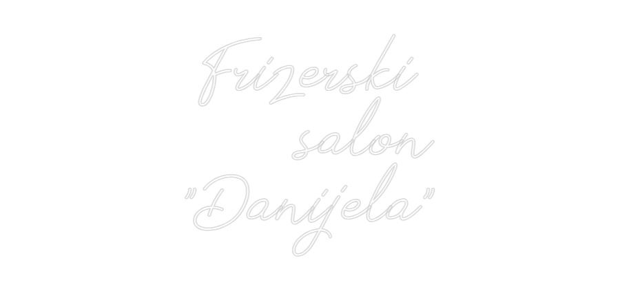 Custom Neon: Frizerski 
s...