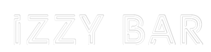 Prilagođeni neonski natpis: Izzy bar