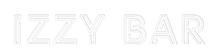 Prilagođeni neonski natpis: Izzy bar