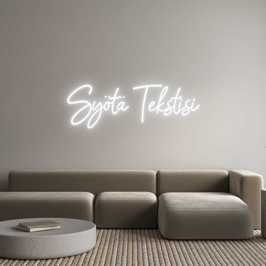 Mukautettu led neon: