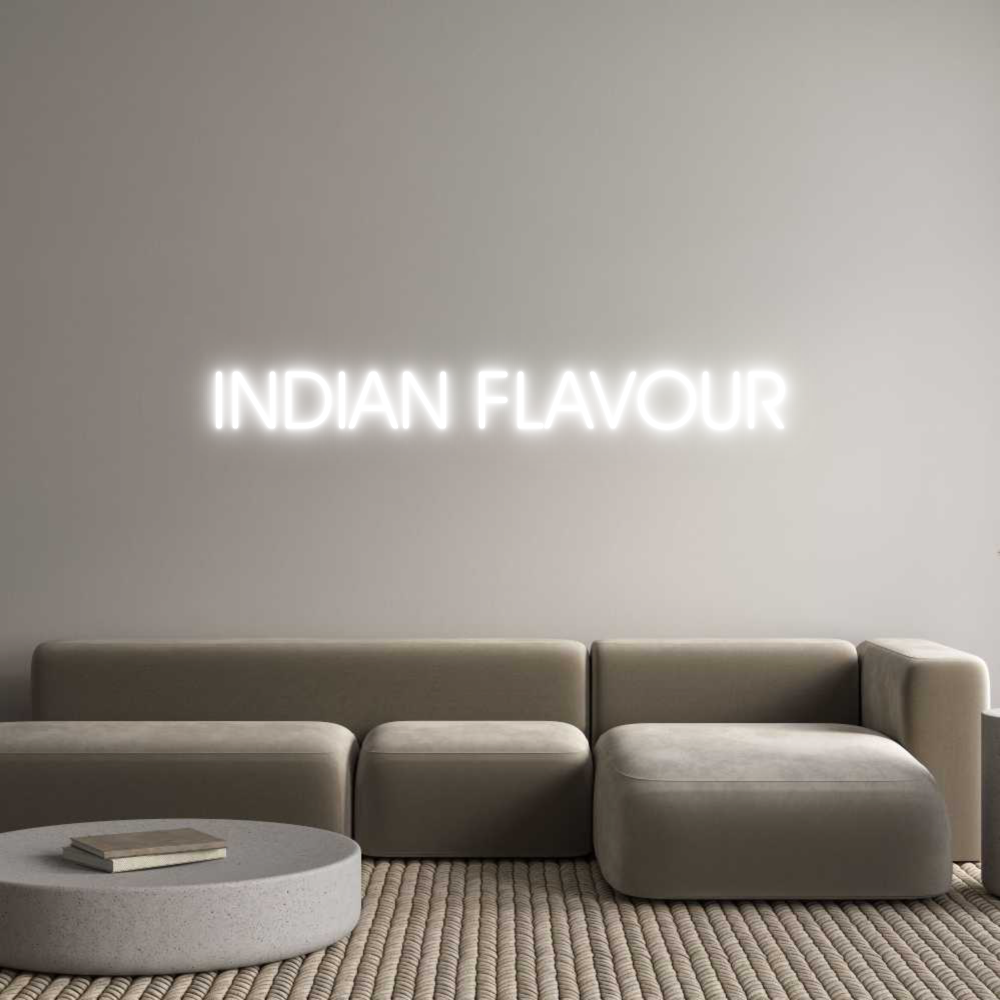 Custom Neon: INDIAN FLAVOUR 