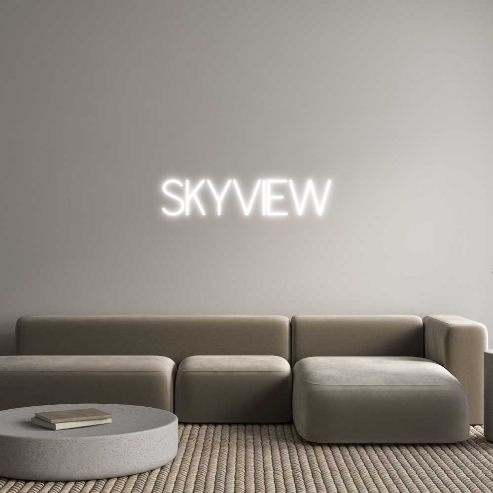 Insegna al Neon Personoinut: SkyView 