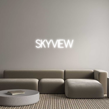 Insegna al Neon Personoinut: SkyView 