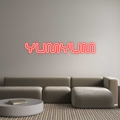 Custom Neon: YUMYUM