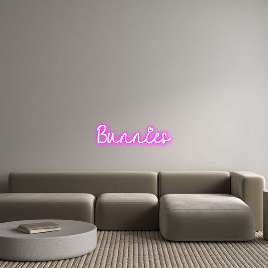 Räätälöity neonkyltin: Puput