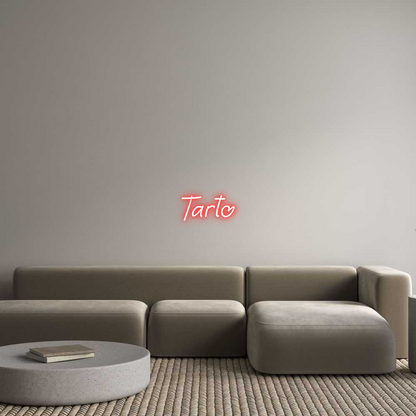 Henkilökohtainen Insegna al Neon: Tarto