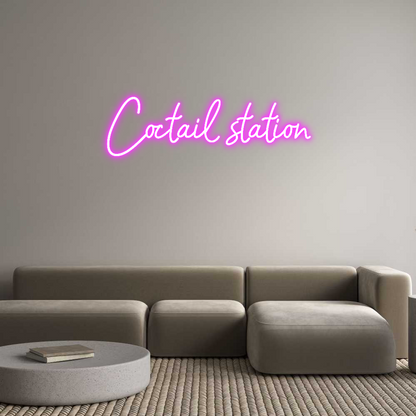 Custom Neon: Coctail stati...