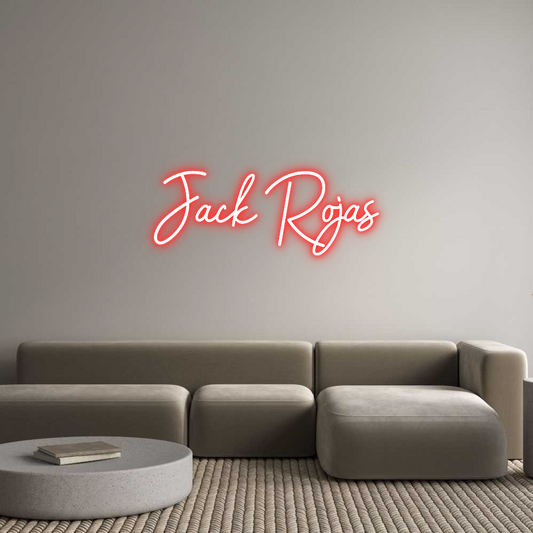Custom Neon: Jack Rojas 