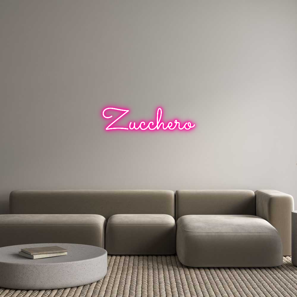 Custom Neon: Zucchero