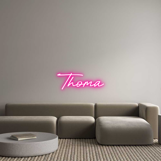 Aangepast Neonsignaal: Thoma