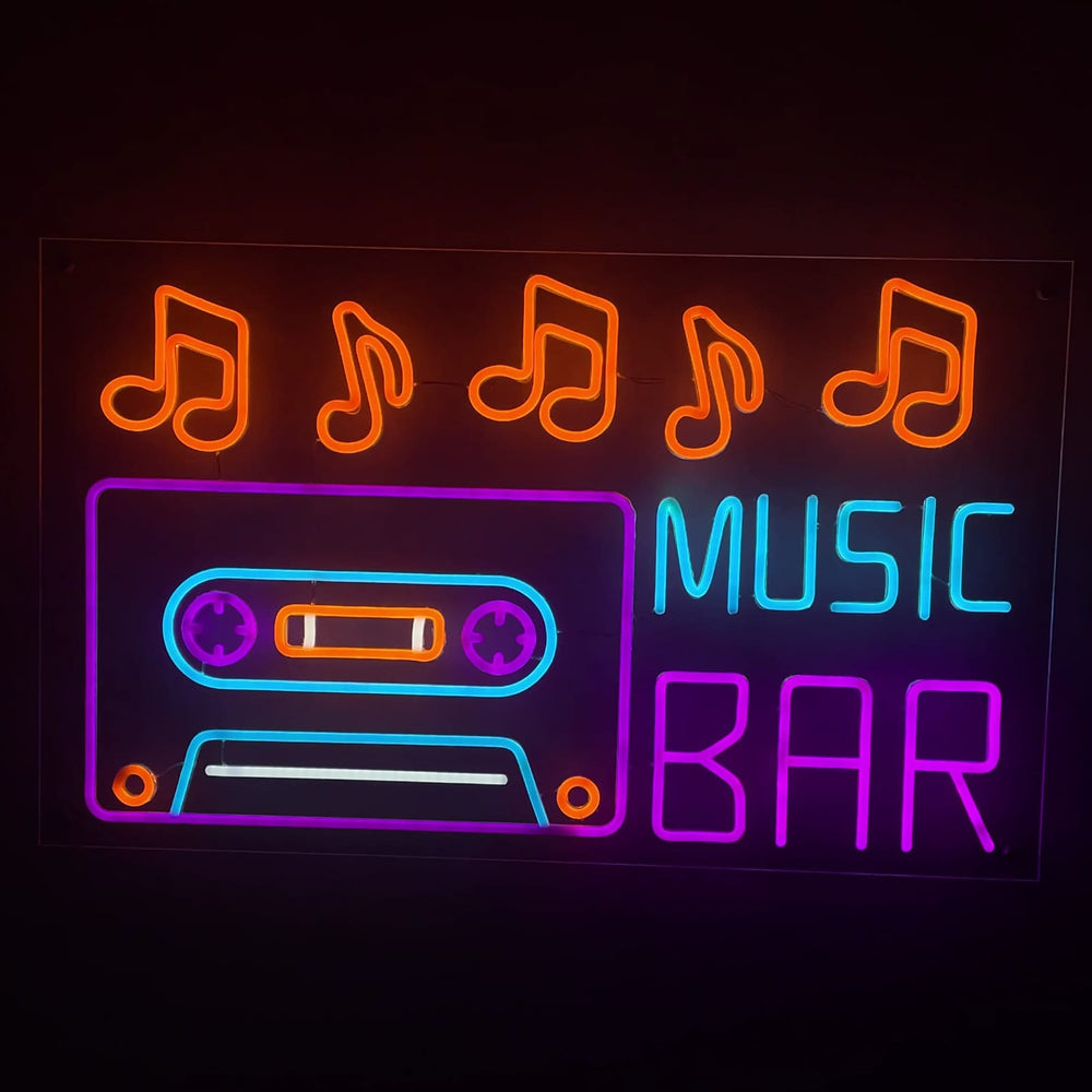 Music Bar Neon Sign - Art Neon