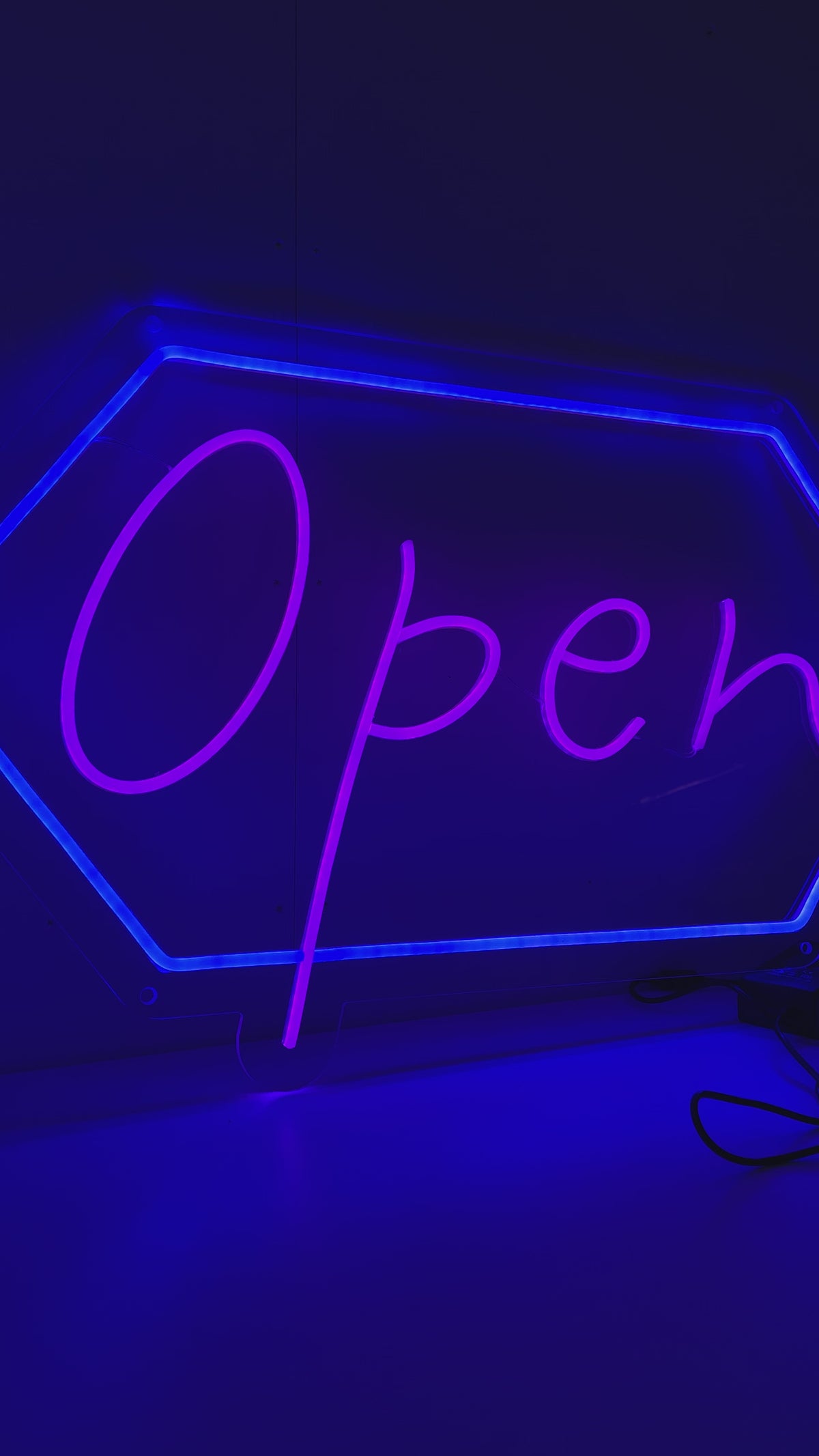 Open Neonkyltti | Avoinna Kyltti | The Art Neon